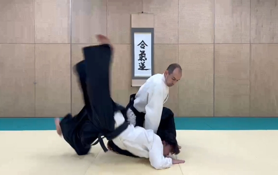 Cours d’Aïkido au Dojo de Kita-Hachioji avec Mihaly Dobroka Shidoin